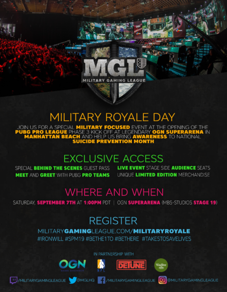MGL-OGN-PUBG Military Royale Day